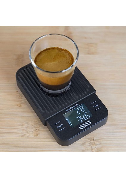 Exagram Dijital Hassas Demleme Tartısı Coffee Drip Scale