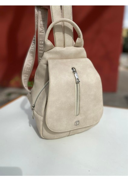 Kadın Sırt Çantası MV084 Bej