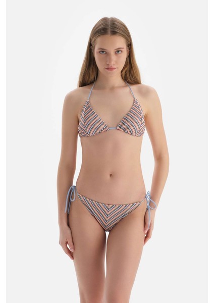 Mavi Spagetti Bikini Alt