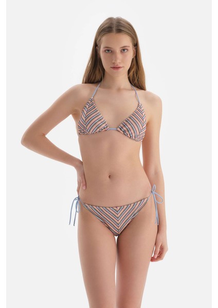 Mavi Spagetti Bikini Alt