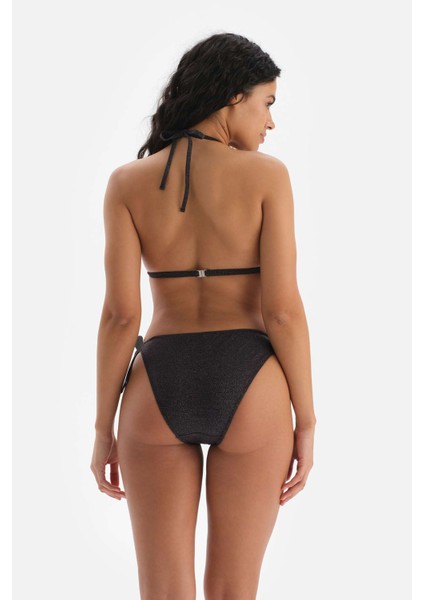 Siyah Kalın Bağcıklı Bikini Alt fiyatları