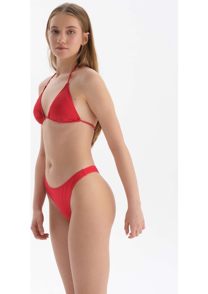 Kırmızı String Bikini Alt