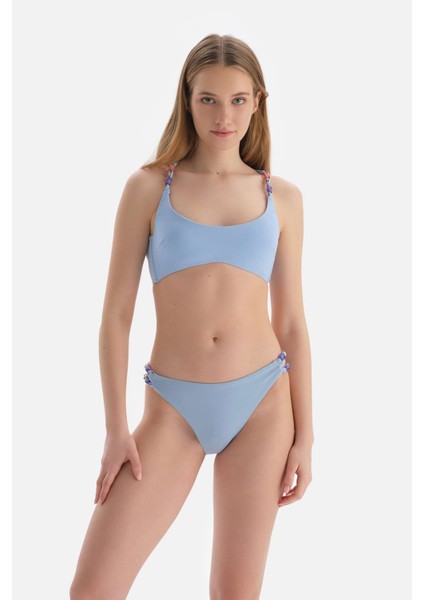 Mavi 4 cm Bikini Alt