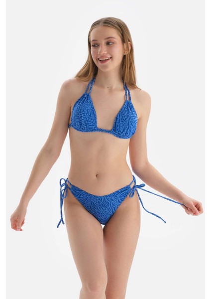 Mavi 4 cm Bikini Alt