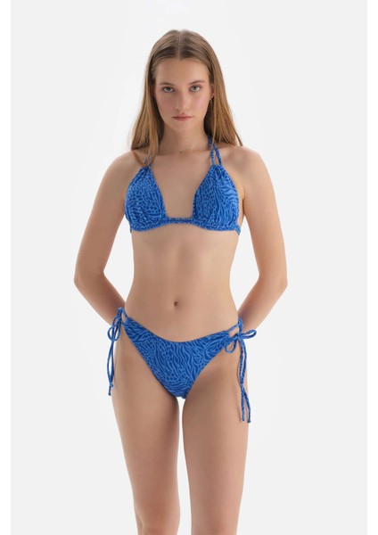 Mavi 4 cm Bikini Alt