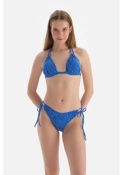 Mavi 4 cm Bikini Alt