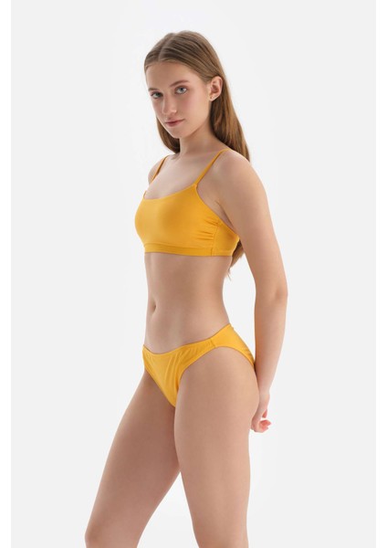 Sarı 2 cm Bikini Alt