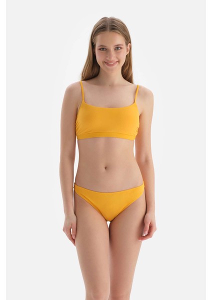 Sarı 2 cm Bikini Alt