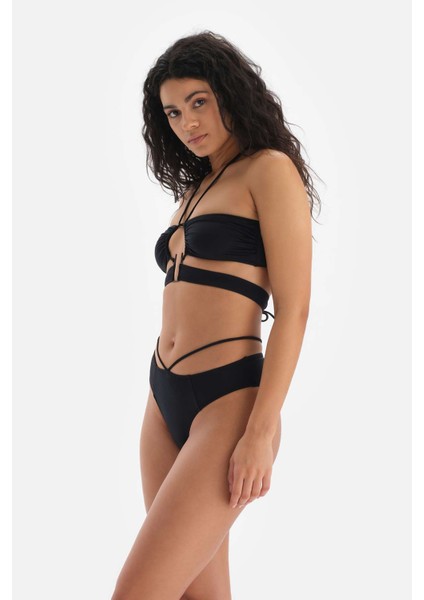 Siyah Straplez Bikini Üst modelleri