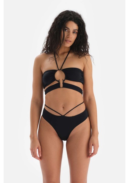 Siyah Straplez Bikini Üst indirimleri
