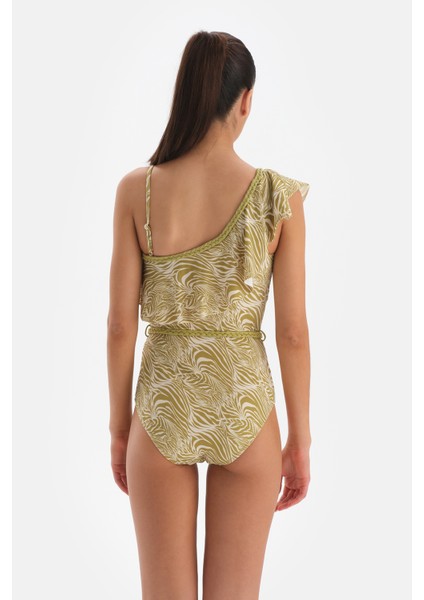 Fıstık Yeşili Volanlı Mayo fiyatları