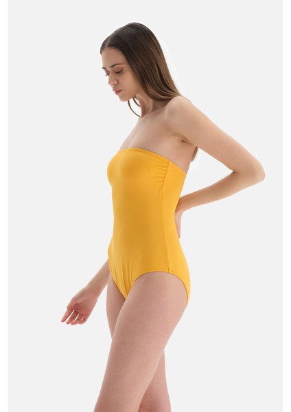 Sarı Straplez Mayo modelleri