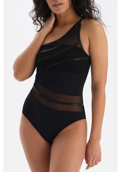 Siyah Tek Omuz Mayo fırsatları