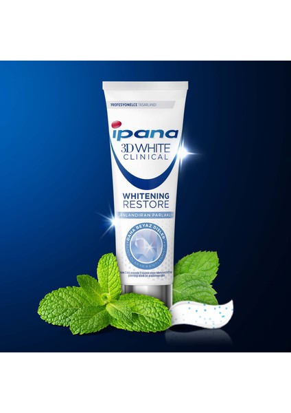 Ipana 3D White Clinical Canlandıran Parlaklık 65 ML Beyazlık