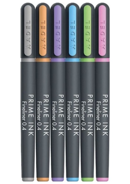 Prime Ink Fineliner 6'lı Pastel fiyatları