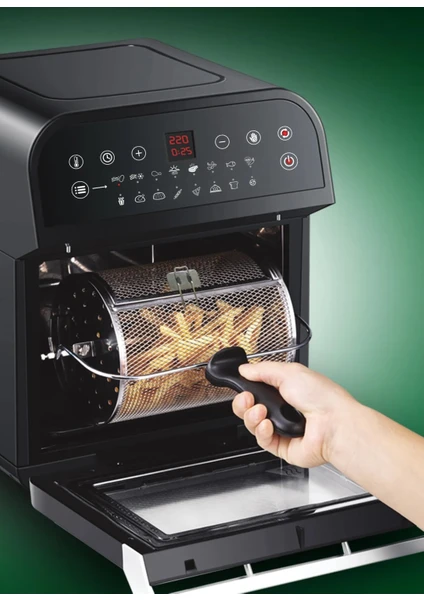 Kaf 5542 Çok Fonksiyonlu Yağsız Fritöz Air Friyer 12 Lt