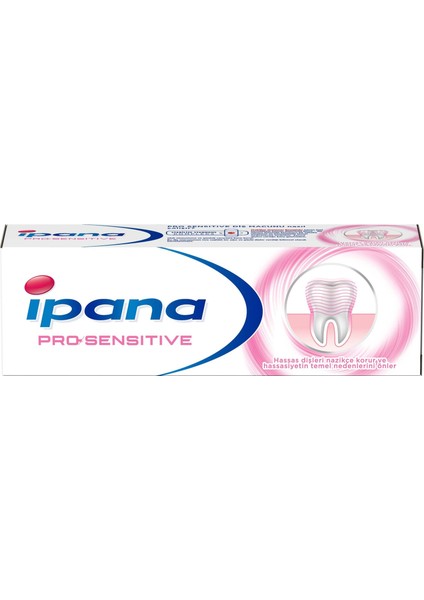 Ipana Diş Macunu Pro-Sensıtıve 75 Ml  X 5 Adet