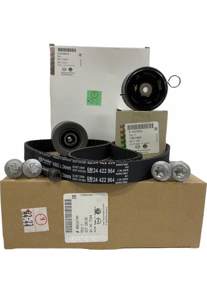 Astra G Z16XEP Benzinli Motor Triger Seti Orjinal Üründür