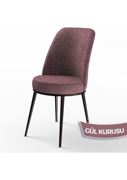 Concept Via Serisi Siyah Mermer Desen 80X132 Açılabilir Mutfak Masası Takımı 6 Adet Sandalye modelleri