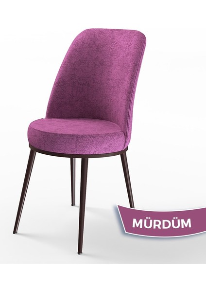 Concept Via Serisi Barok Ahşap Desen Açılabilir 80X132 Mutfak Masa Takımı 6 Adet Sandalye fırsatları