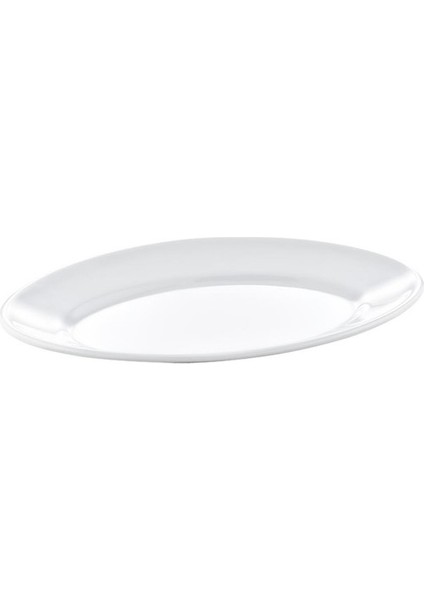 6 Ad Melamin No:1 Otel Kayık Tabak Derin 25*16,5*2,4 cm