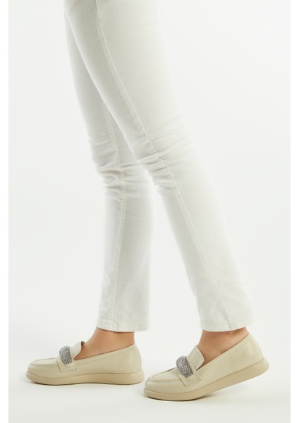 Kadın Derı Loafer Ayakkabı 51 178-4060 Bn Ayk Y23 modelleri