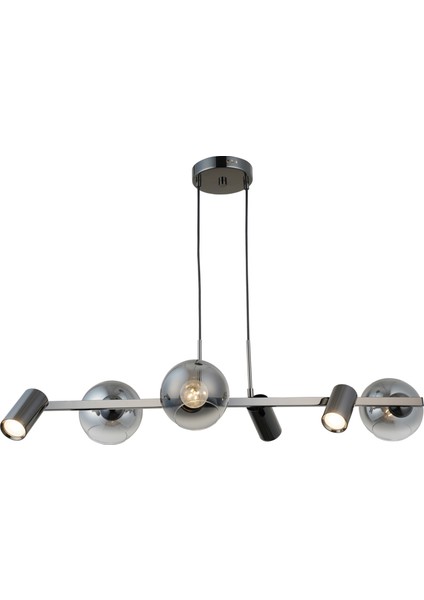 Tıerra 3+3 Kobalt Sıralı Avize 3XGU10+3XE27