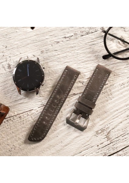 Huawei Watch 22mm Deri Kordon 46mm Watch GT4 - 5 Gt 2 3 4 5 Pro Se 2e Huawei Watch 4 Pro Ultimate Elite Gt2 E Gt2e Gt2pro Gt3 Pro Gt3pro Gri Deri Kordon Kayış 46 22mm