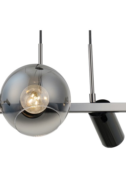 Tıerra 3+3 Kobalt Sıralı Avize 3XGU10+3XE27 fırsatları