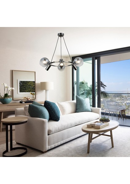 Tıerra 3+3 Kobalt Avize 3XGU10+3XE27 fiyatları