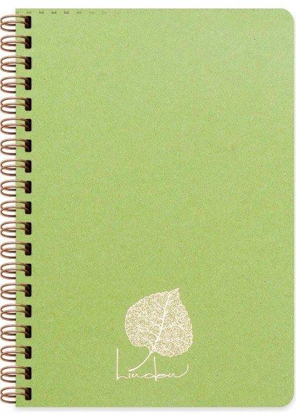 Keskin Color A5 Düz Defter Linden - Açık Yeşil