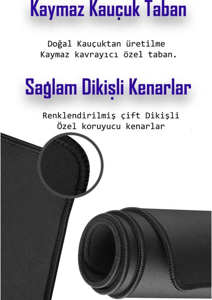 Mouse Pad Büyük Boy Gaming Oyuncu Xxl 90X40 cm Grafıttı