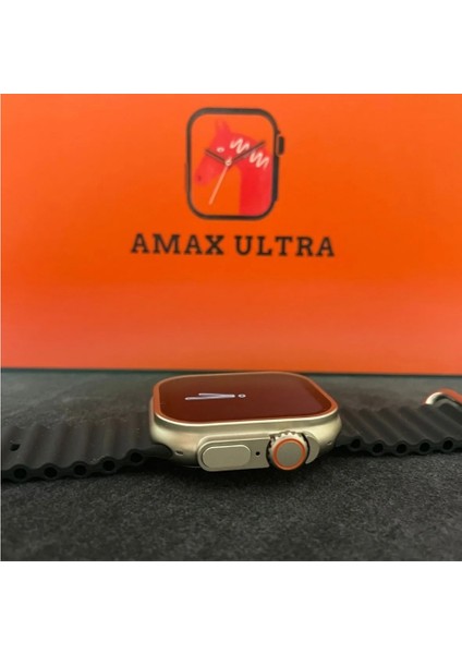 Watch 8 Ultra 49MM Vidalı Amax Ultra Akıllı Saat