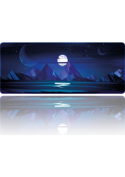 Mouse Pad Büyük Boy Gaming Oyuncu Xxl 90X40 cm Moonlıght