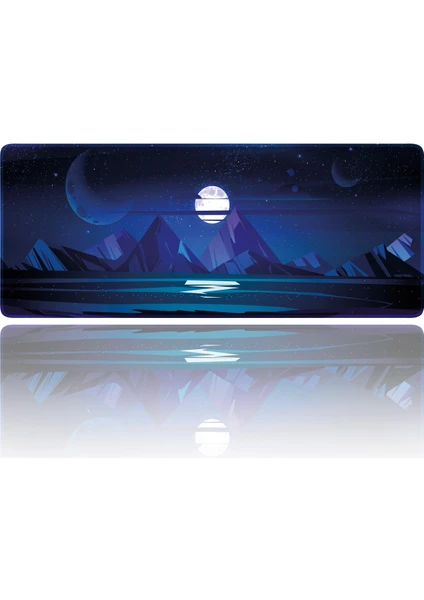 Mouse Pad Büyük Boy Gaming Oyuncu Xxl 90X40 cm Moonlıght