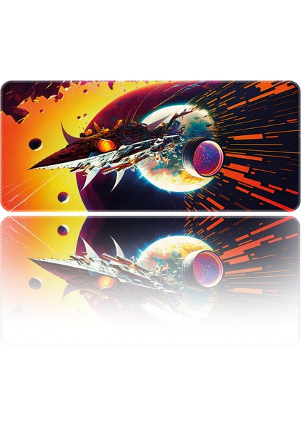 Mouse Pad Büyük Boy Gaming Oyuncu Xxl 90X40 cm Spacetank