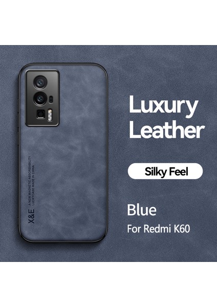 For Xiaomi Redmi K60E Cilt Hissi Manyetik Emme Cep Telefonu Kılıfları (Yurt Dışından)
