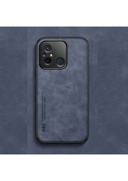 For Xiaomi Redmi 12C Cilt Hissi Manyetik Emme Cep Telefonu Kılıfları (Yurt Dışından)