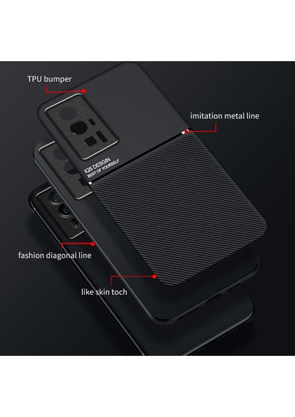 For Aiaomi Redmi K60E Sahtekarlık Manyetik Emme Cep Telefonu Kılıfları (Yurt Dışından) modelleri