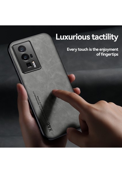 For Xiaomi Redmi K60E Cilt Hissi Manyetik Emme Cep Telefonu Kılıfları (Yurt Dışından) modelleri