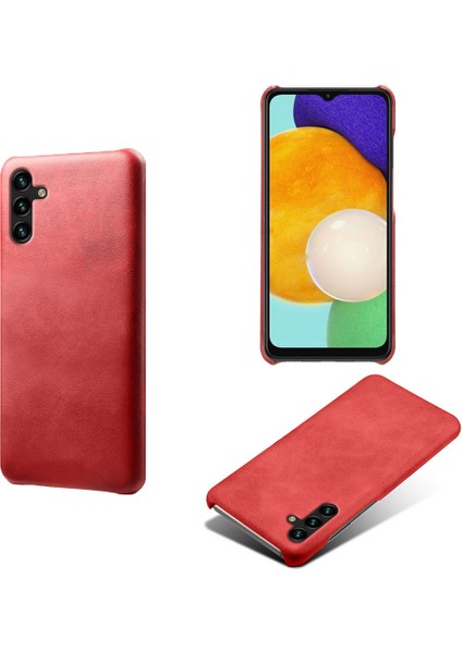 Samsung Galaxy A54 5g Için Koruyucu Telefon Kapağı, Buzağı Dokulu Pu Deri Kaplamalı Pc Cep Telefon Kılıfı (Yurt Dışından)