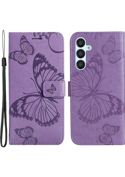 Kt Samsung Galaxy A54 5g Pu Deri Anti-Çizgiye Dönüşlü Telefon Flip Cüzdan Kılıfı Baskılı Kelebek Desen Standı Damla Geçirmez Telefon Kapağı (Yurt Dışından) fiyatları