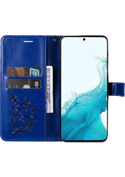 Kt Samsung Galaxy A54 5g Pu Deri Anti-Çizgiye Dönüşlü Telefon Flip Cüzdan Kılıfı Baskılı Kelebek Desen Standı Damla Geçirmez Telefon Kapağı (Yurt Dışından)