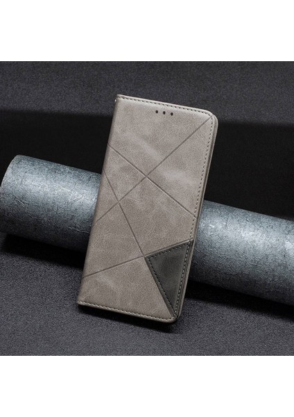 Samsung Galaxy A54 5g Bf Baskı Desen Serisi-1 Geometrik Baskı Deri Kılıfı Manyetik Kapak Kart Tutucu Standı (Yurt Dışından) indirimleri