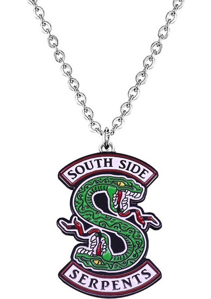 Riverdale - South Side Serpents Paslanmaz Çelik Kolye