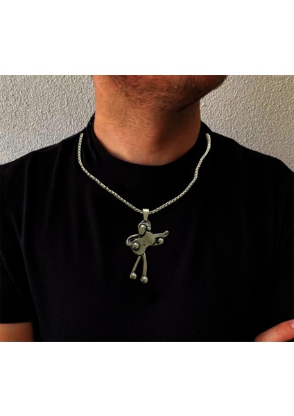Gitar Kolye Paslanmaz Çelik