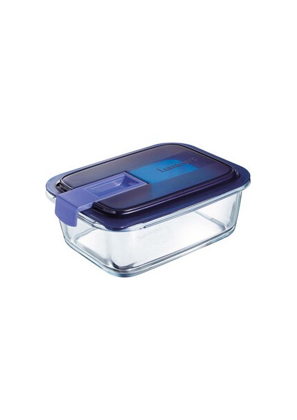 Luminarc Temp Easy Box Rectangular 82 + Lid Cam Saklama Kabı
