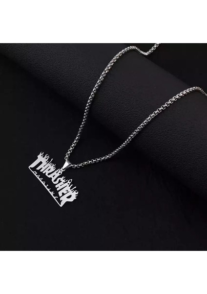 Thrasher Kolye Paslanmaz Çelik fiyatları