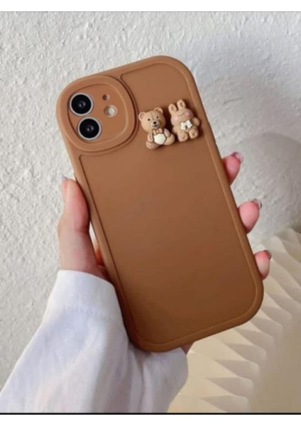 Apple iPhone 11 Yuvarlak Kamera Tasarımlı Yumuşak Silikon Kamera Korumalı Kılıf