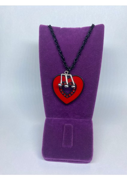 Sevgili Kalp Sol Anahtar Kolye modelleri